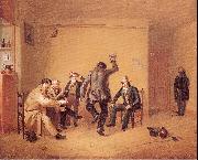 William Sidney Mount Bar-room Scene painting